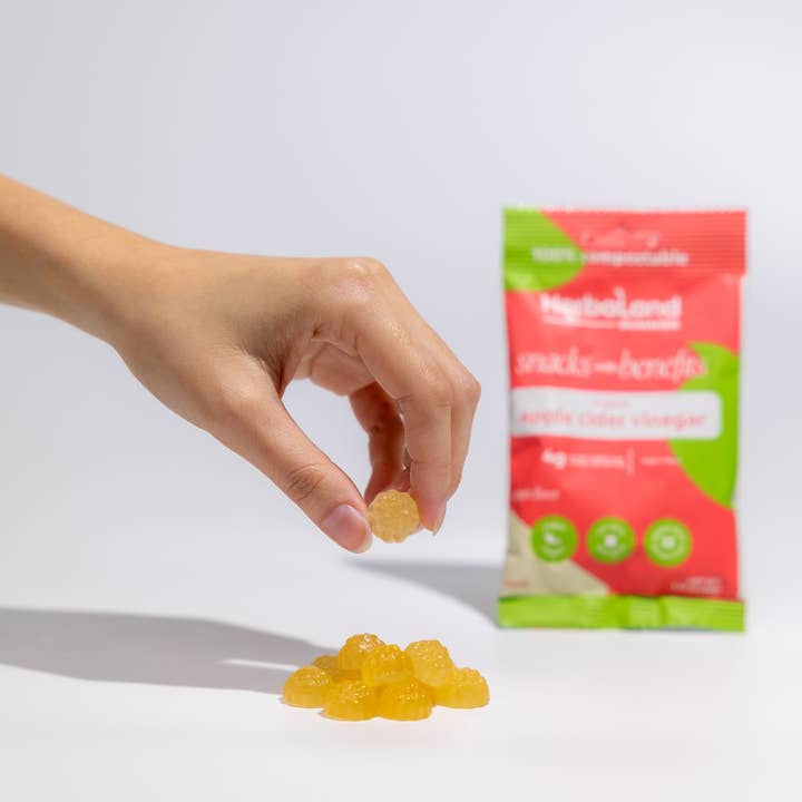 Green Sweet B.V. - Vendita all'ingrosso Caramelle gommose - Caramelle gommose superfood Herbaland - Aceto di mele