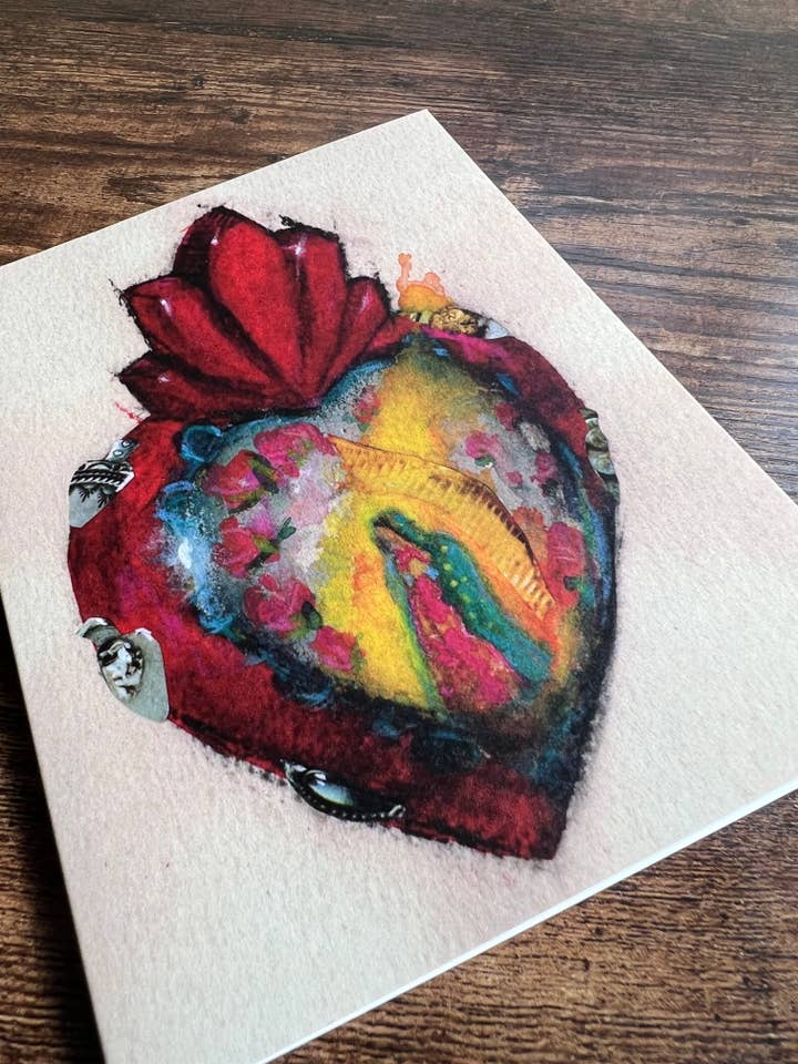 Divine Love Greeting Card for wholesale by Anne Woods Fine Art