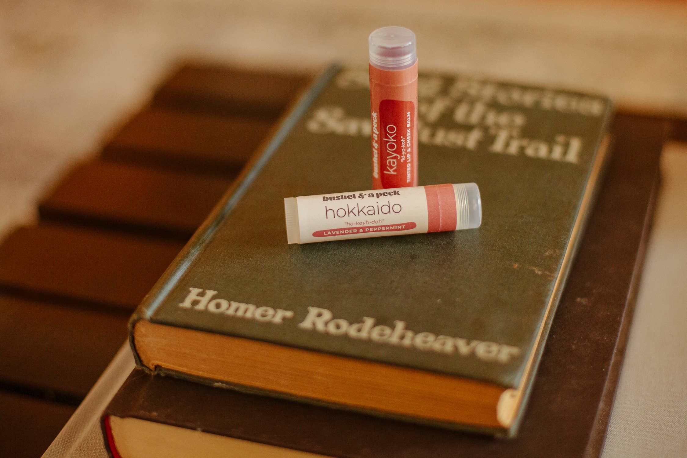 Bushel & a Peck Organic Skincare and Beauty - Wholesale Lip Stain/Dye/Tint - Mini Kayoko Tinted Lip + Cheek Balm2