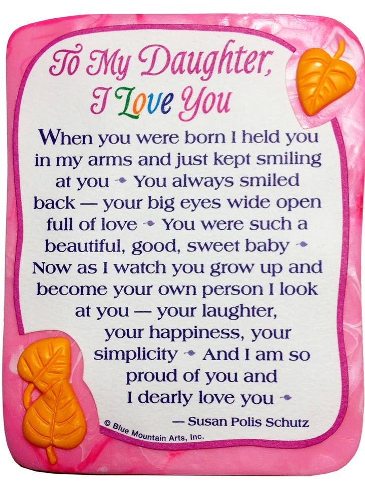 TO MY DAUGHTER I LOVE YOU for wholesale by Blue Mountain Arts