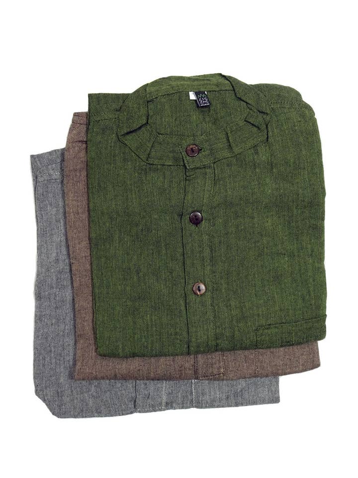 Zig Zag Asian Collection - Wholesale T-Shirt - Men's - Solid Cotton Kurta11