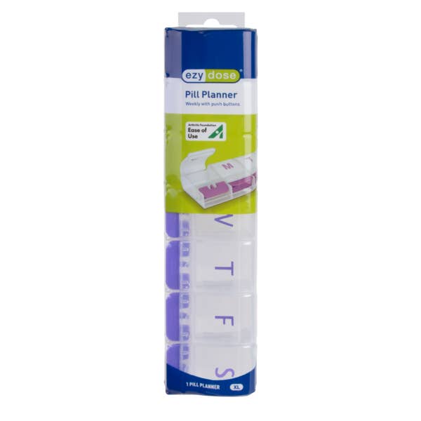 Apothecary Products LLC - Wholesale Pill Organizer - Ezy Dose® Push Button Weekly Pill Organizer
