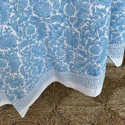 Verdigris Collection - Wholesale Tablecloth - Bellview Pheasant Tablecloth
