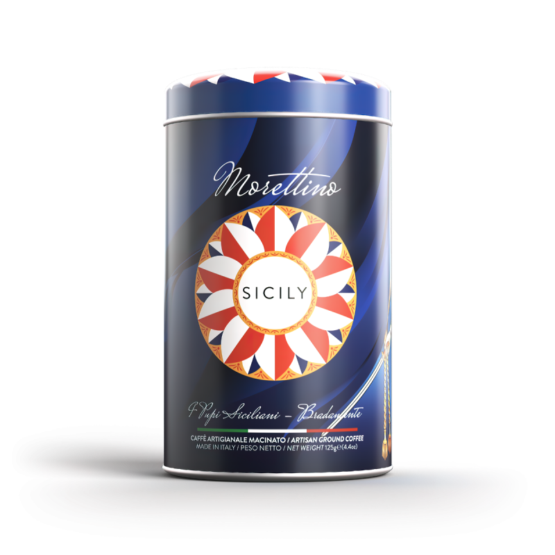 Caffè Morettino - Wholesale Ground Coffee - I Pupi Siciliani “Bradamante” - fresh ground coffee 125gr1
