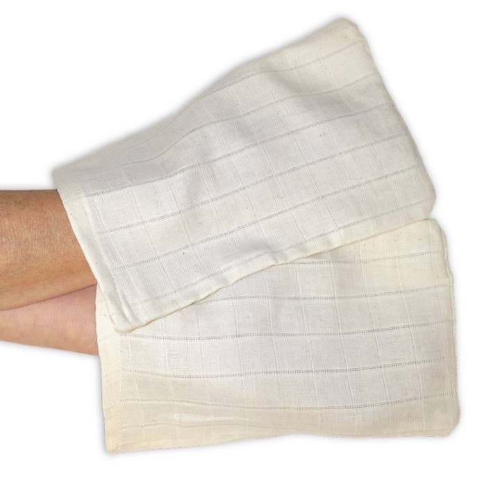 MuslinZ 4pk Organic Cotton Muslin Spa Mitt - Unbleached for wholesale by Muslinz - MerryGoRoundUK Ltd