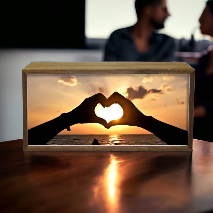 Light Box Home Heart Hands for wholesale by Echo Three