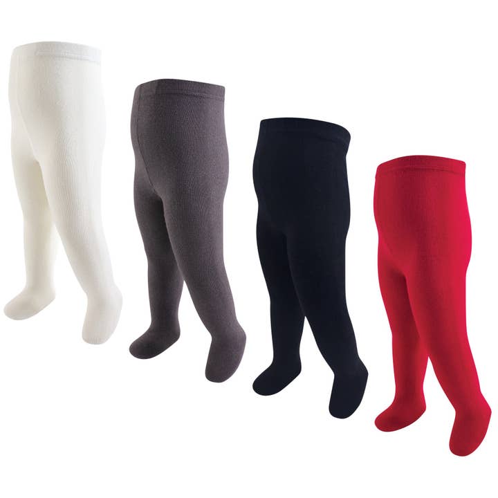 Collants Touched by Nature en coton biologique, rouge marine pour la vente par BabyVision