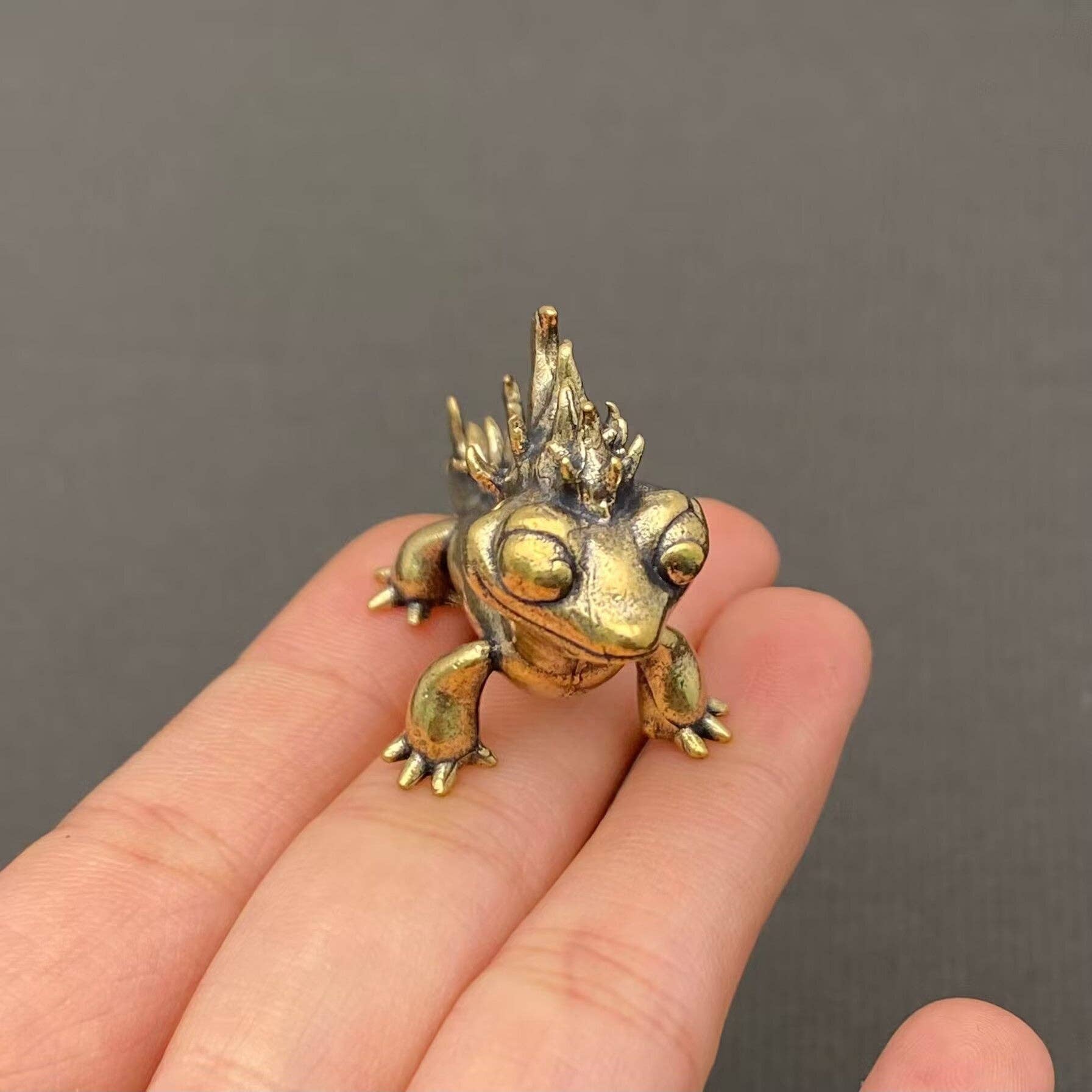 Mio Queena - Wholesale Decorative Figurine - Brass Fire Dragon Crafts Desktop Ornaments Decoration1