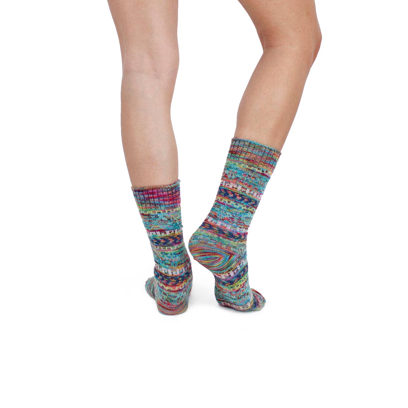 Lanart Alpaca - Wholesale Socks - Unisex - Frida Candy Unisex Baby Alpaca Art Socks2