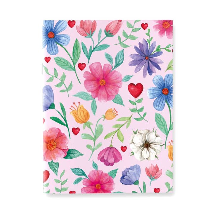 Recycled paper notebook - Blossom for wholesale by Very Wonder di Chiara Veri