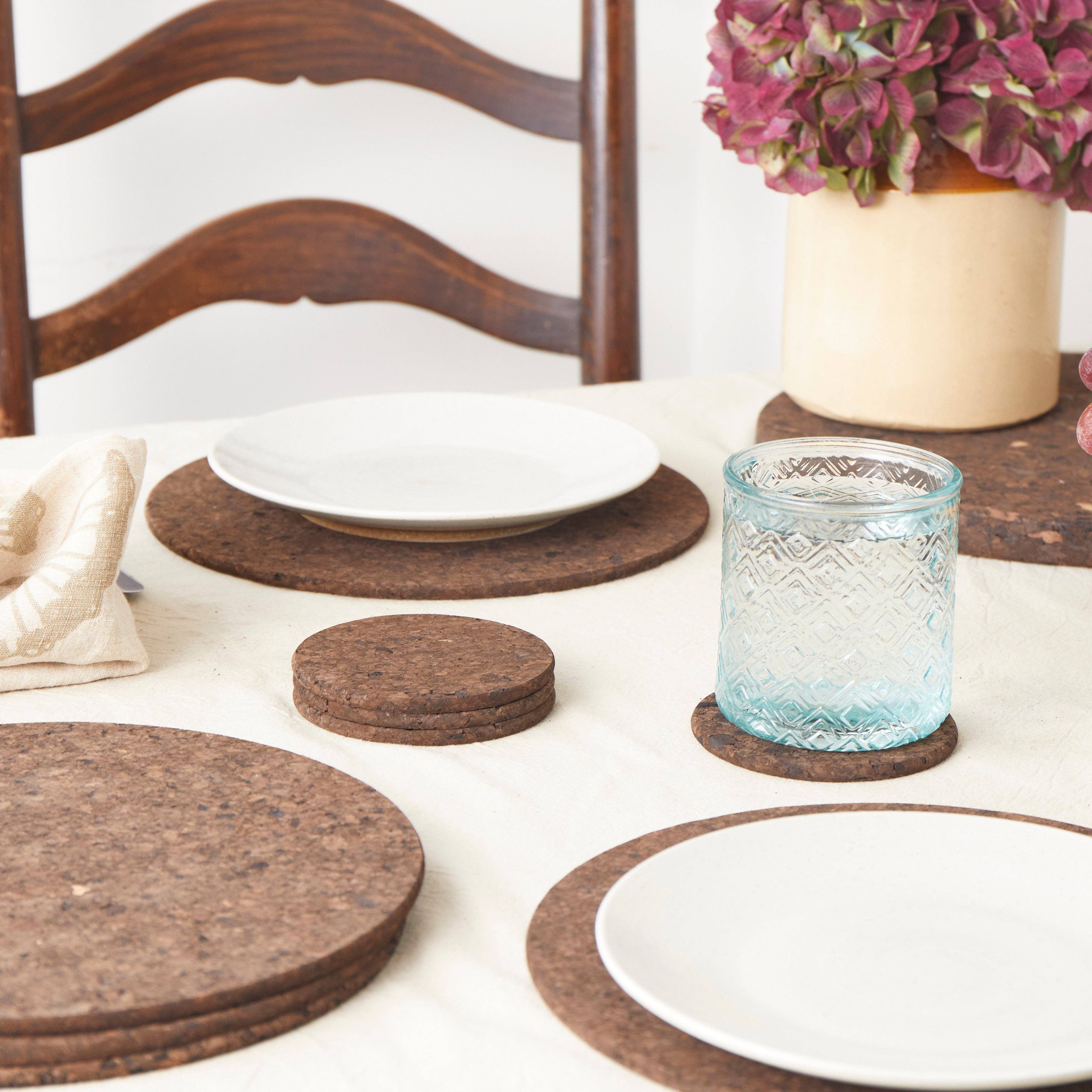 LIGA – wholesale Coasters – Smoked Cork Coasters | Round4