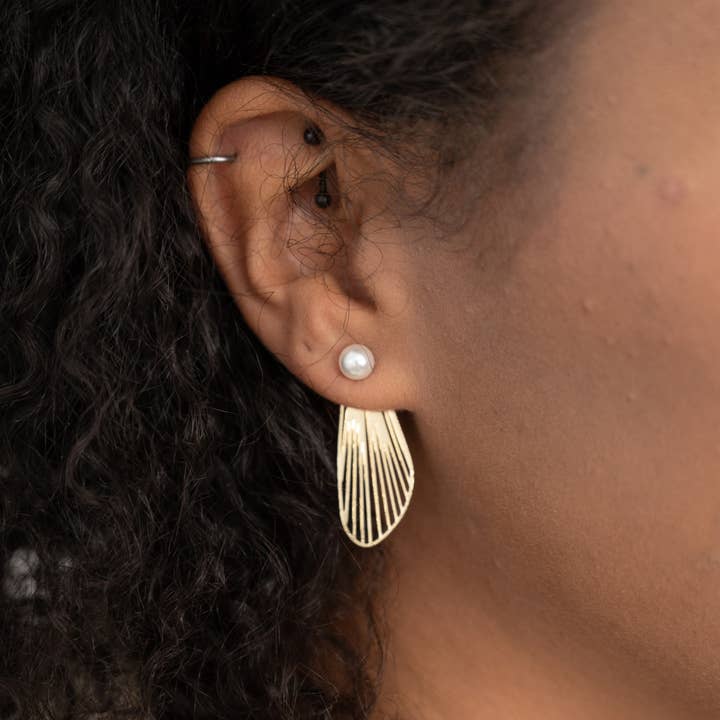 Birch Jewellery - Wholesale Ear Jackets/Climbers - Wing Ear Jackets