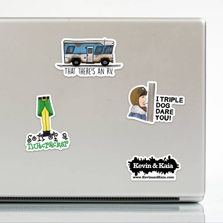 Kevin & Kaia - Wholesale Sticker - I Triple Dog Dare You - Sticker3