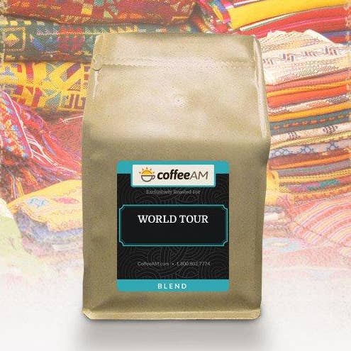 World Tour Blend Coffee for wholesale by CoffeeAM