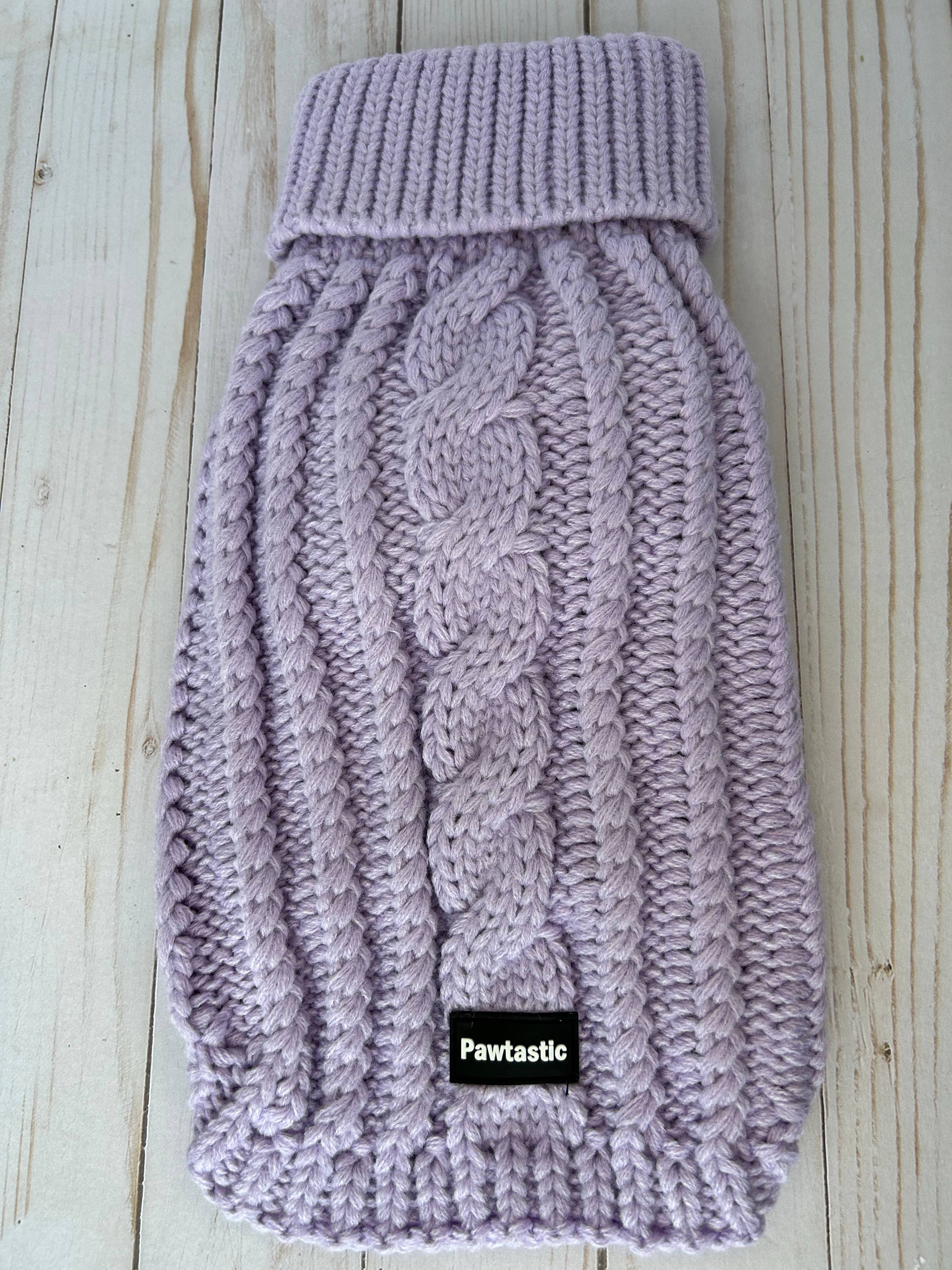 Pawtastic Bandanas - Wholesale Pet Sweater - Dog - Cable Knit Sweaters for Pets3