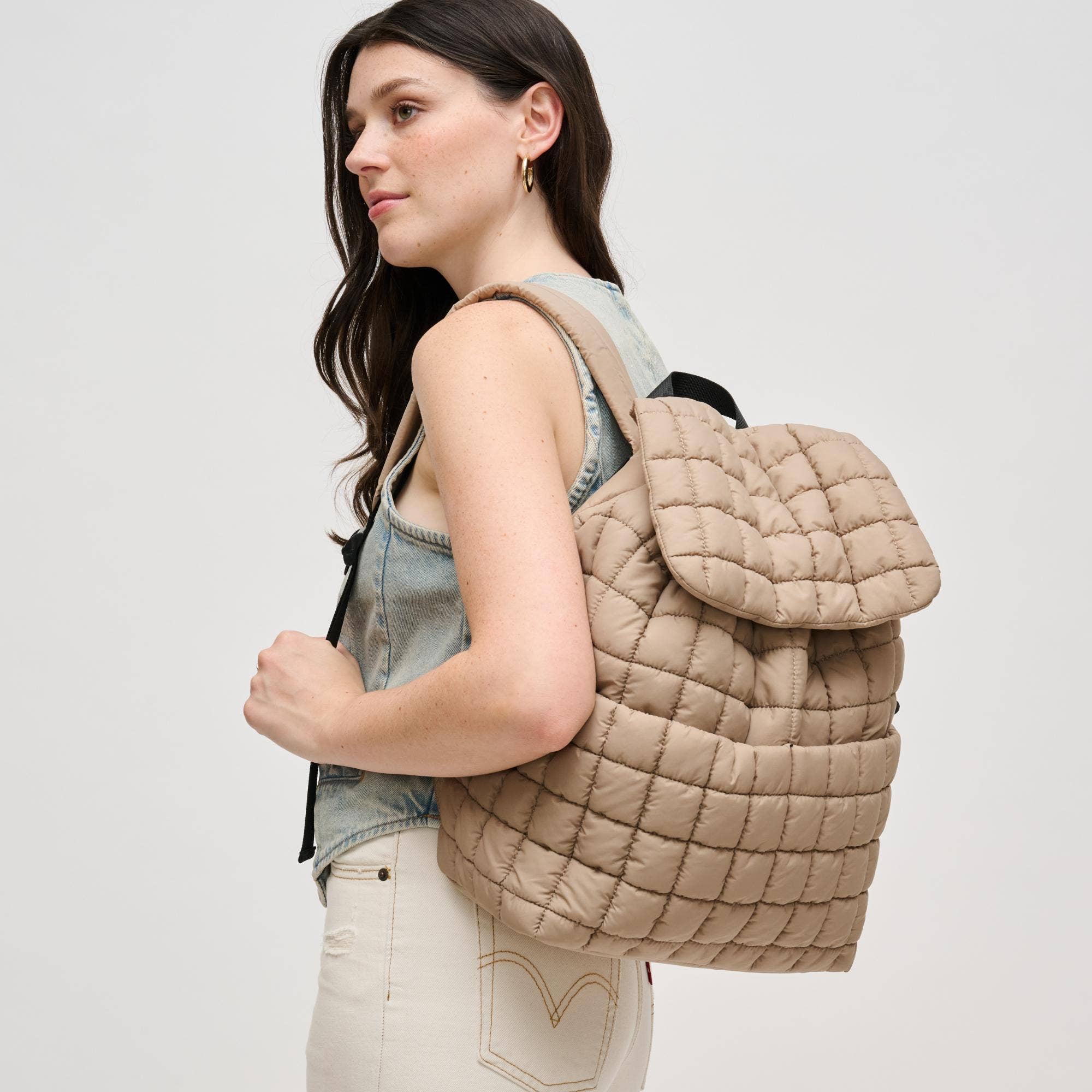 Urban Expressions - Wholesale Backpack - Women's - Alex Quilted Puffer Backpack16