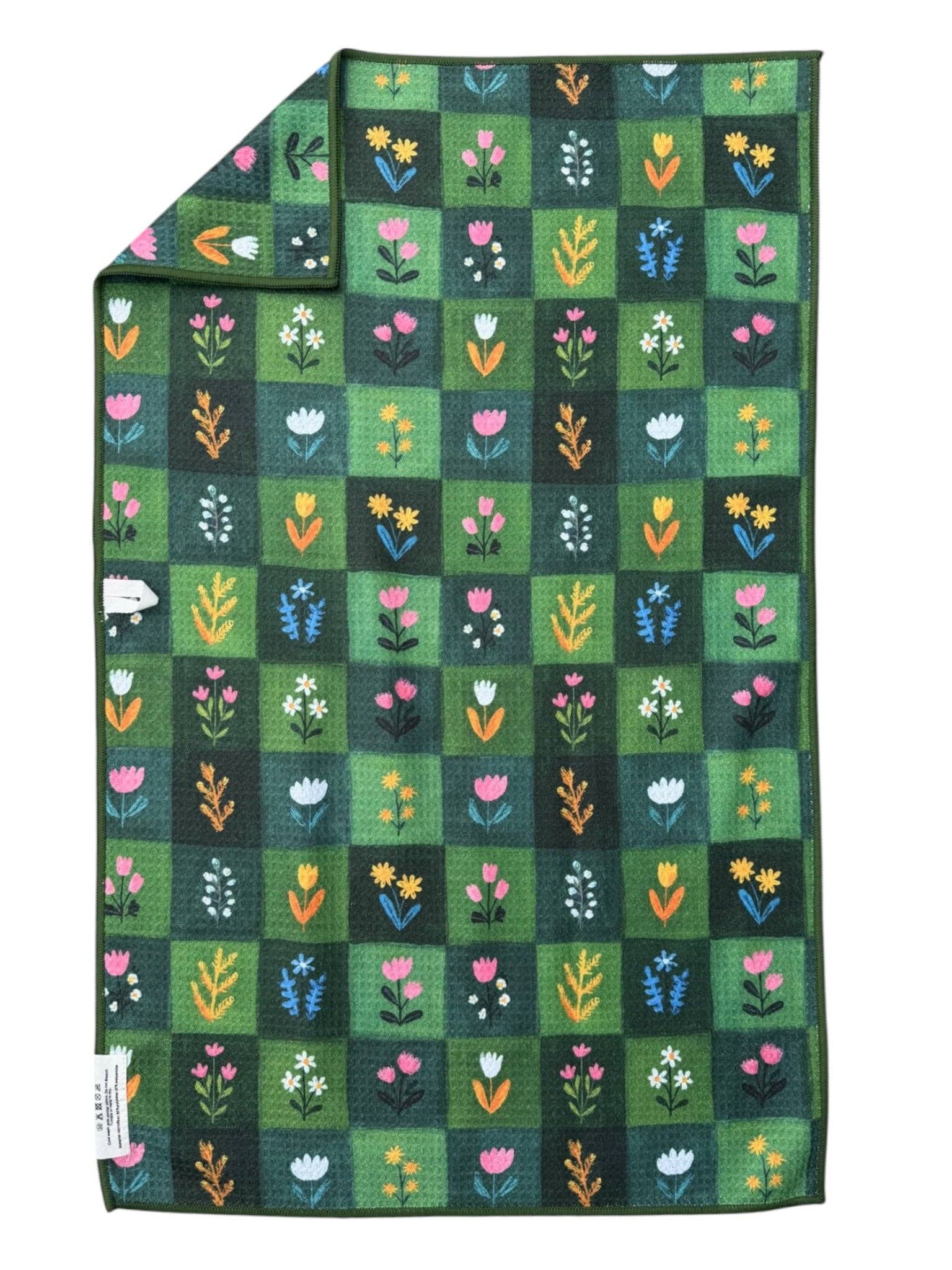 Green Lassie: Double-Sided Hand Towel for wholesale on Faire1