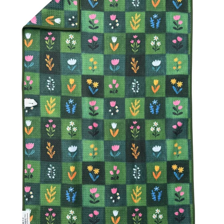 Green Lassie: Double-Sided Hand Towel for wholesale on Faire1