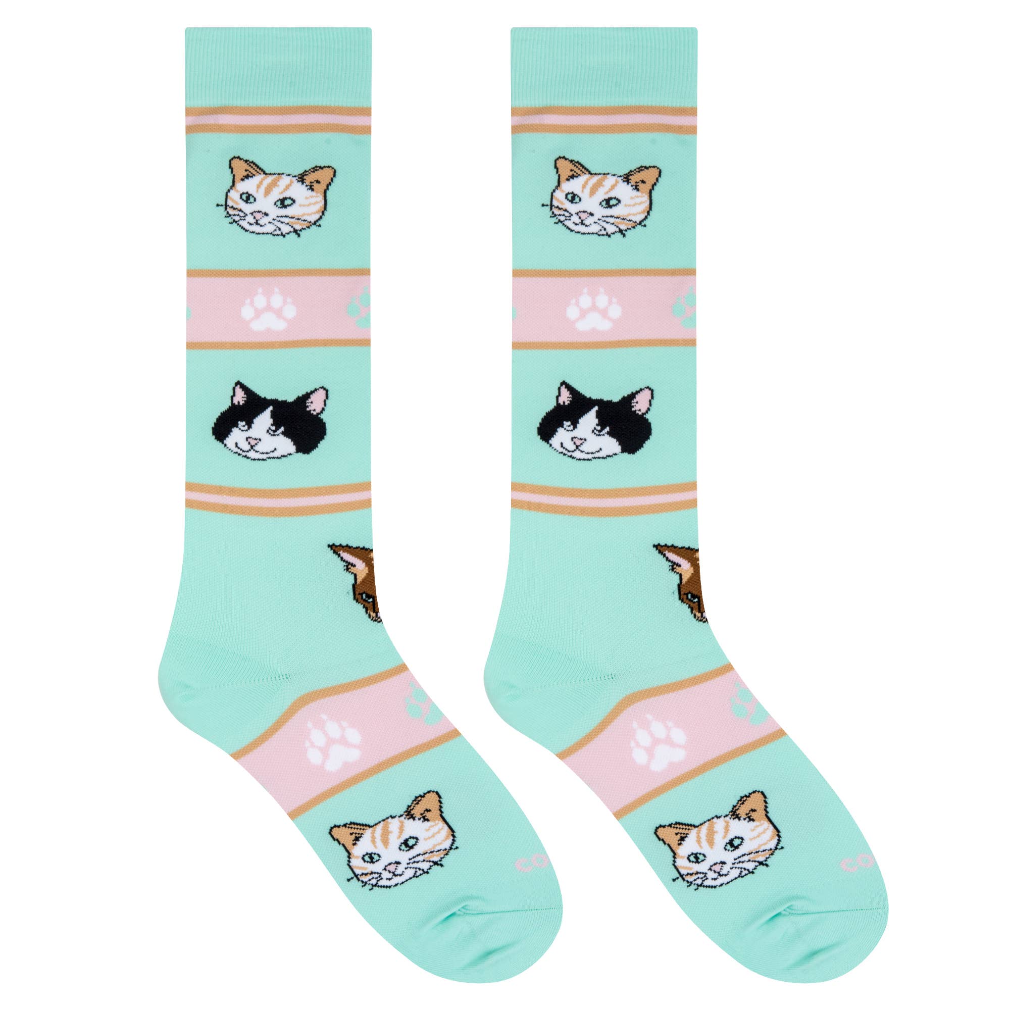 Cool Socks - Wholesale Socks - Unisex - Cats Medium Compression Socks1