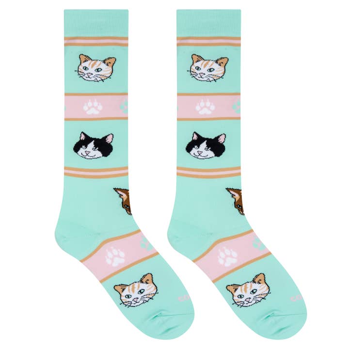 Cool Socks - Wholesale Socks - Unisex - Cats Medium Compression Socks1