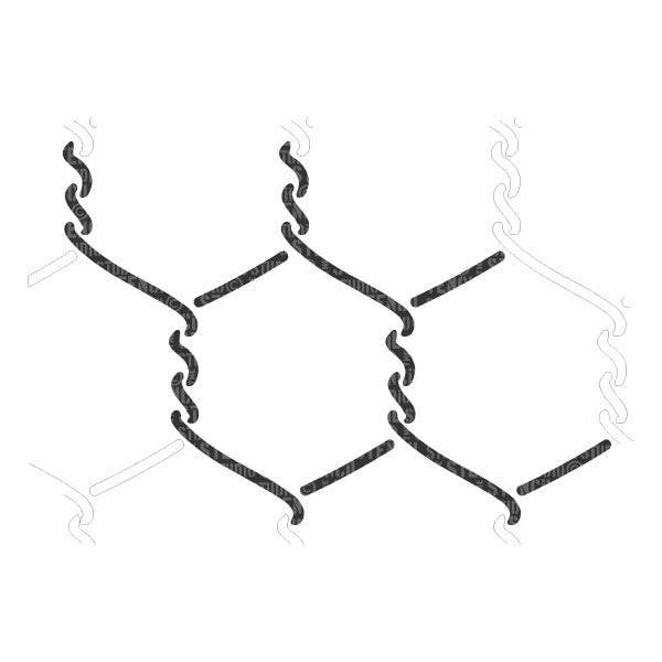 Trådnet Stencil for engroshandel hos The Stencil Studio