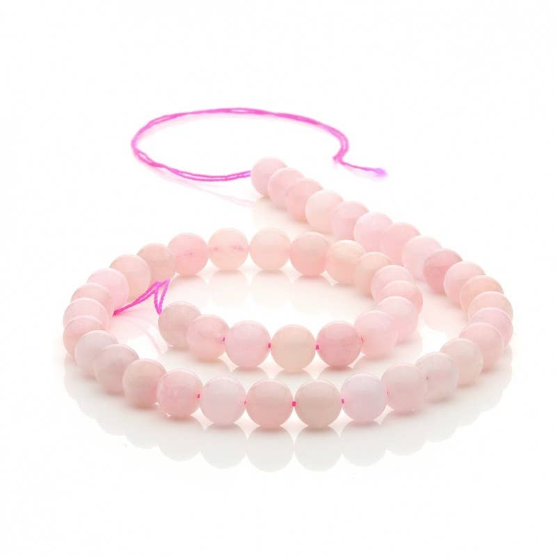 UniArt – Großhandel Perlen – Rosa Morganit-Perlen0