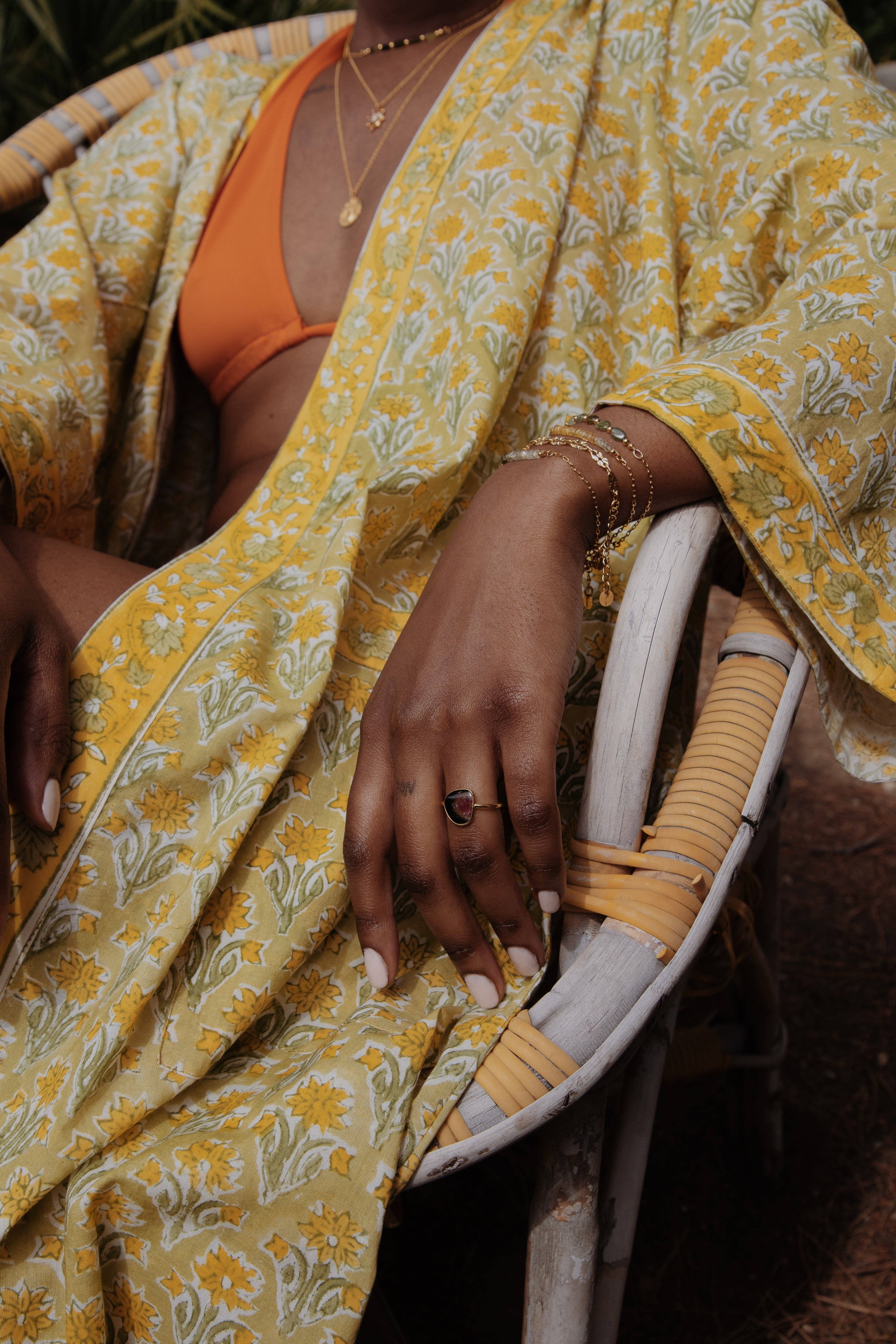 Atelier Siméon - Wholesale Kimono - Women's - KIMONO Blockprint #15