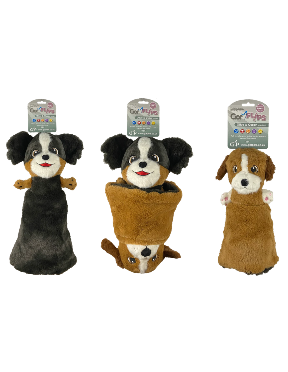 Only An Ocean Europe - Vente Peluche – chien - Gor Flips2