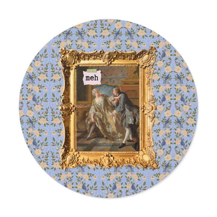 Floral Sticker: Meh for wholesale by Opal and June