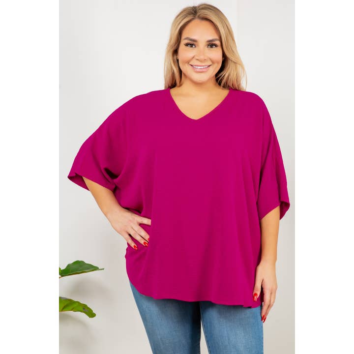 PLUS STORLEK LEOPARD JACQUARD BOXY TUNIKA TOPP för wholesale av Curve Market