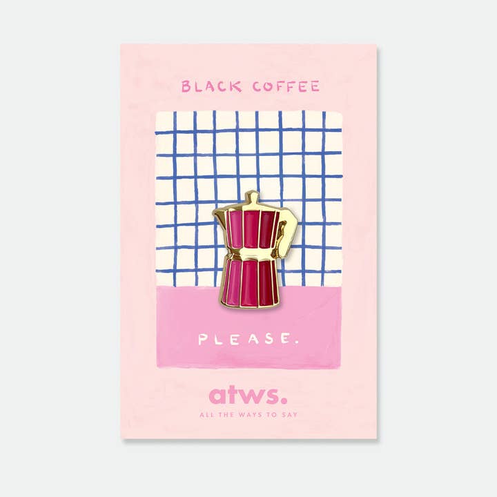 Pin's Café Rose pour la vente par ALL THE WAYS TO SAY - Europe