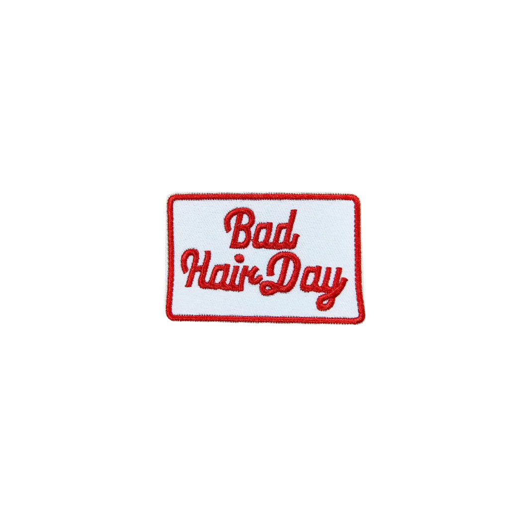 The Charm Bar Company - Wholesale Patch - Red Bad Hair Day - Patch0