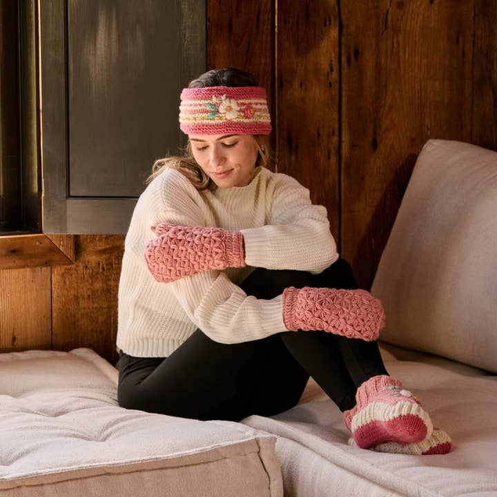 Addison Rose Crochet Handwarmers for wholesale by By Many Hands