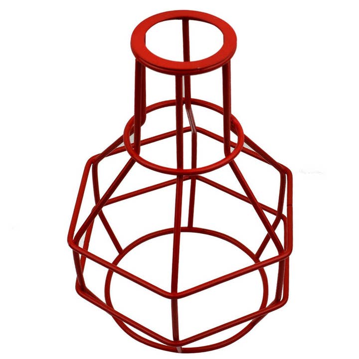 Ledsone – wholesale Chandelier/hanging light – Bird Nest Chandelier Red Wire cage~2843