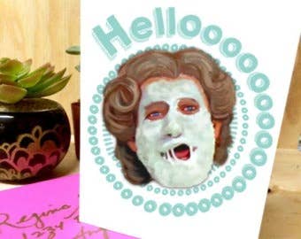 Hello Harlot - Wholesale Everyday Greeting Card - Doubtfire Hello Card0