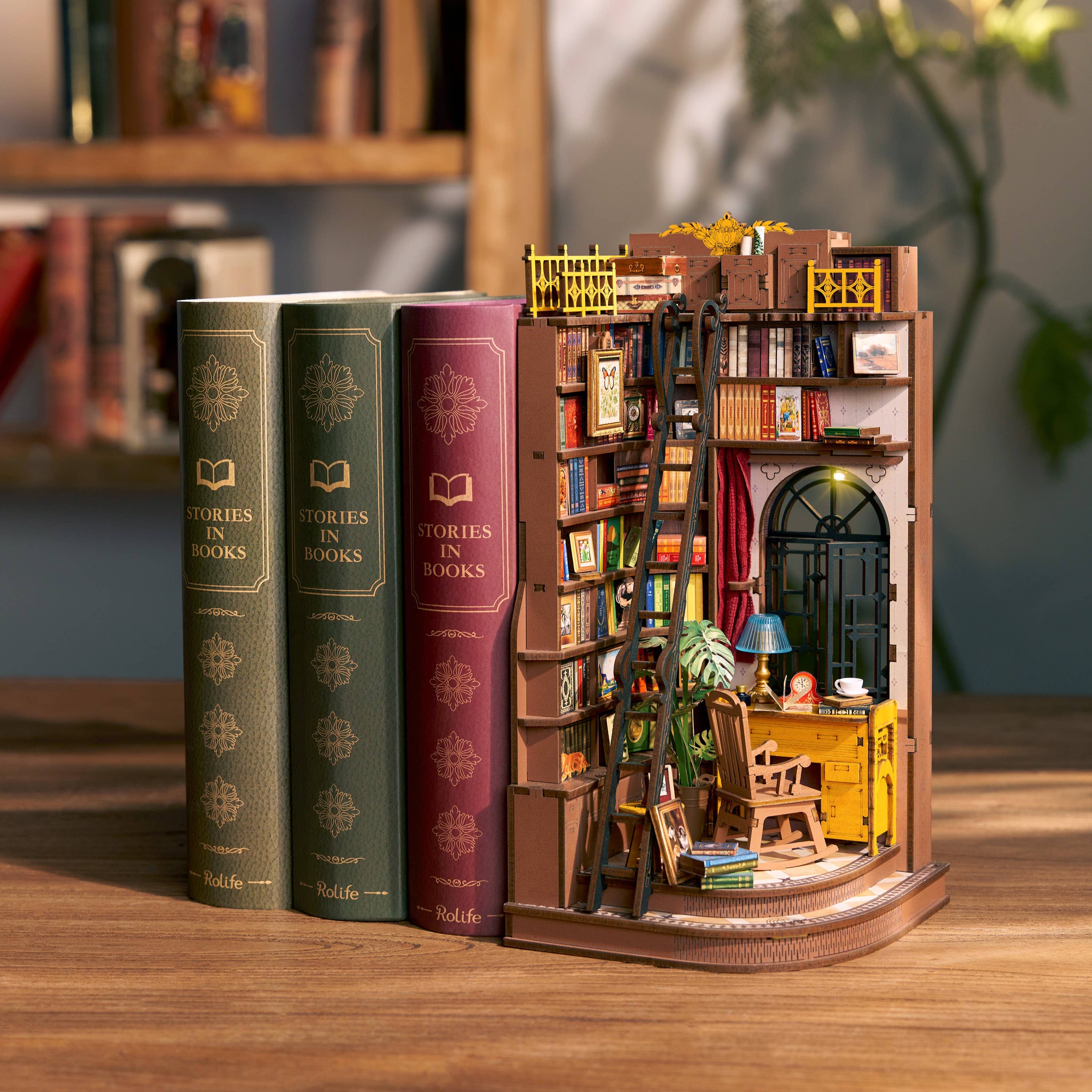 Hands Craft - Vente Kit de bricolage - Kit de Coin de Livre DIY : Étude du Coin Silencieux11