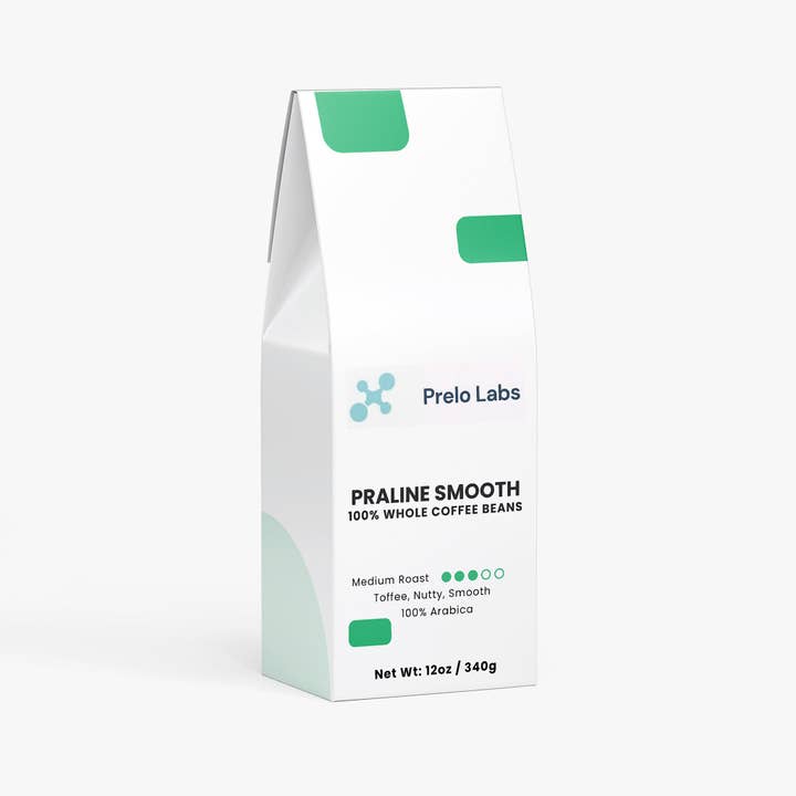 Praline Flavored Coffee Ground - Medium Roast 100% Arabica - Rich Pecan & Brown Sugar - Freshly Roasted - 12 Oz Bag for wholesale by Prelo Labs LLC