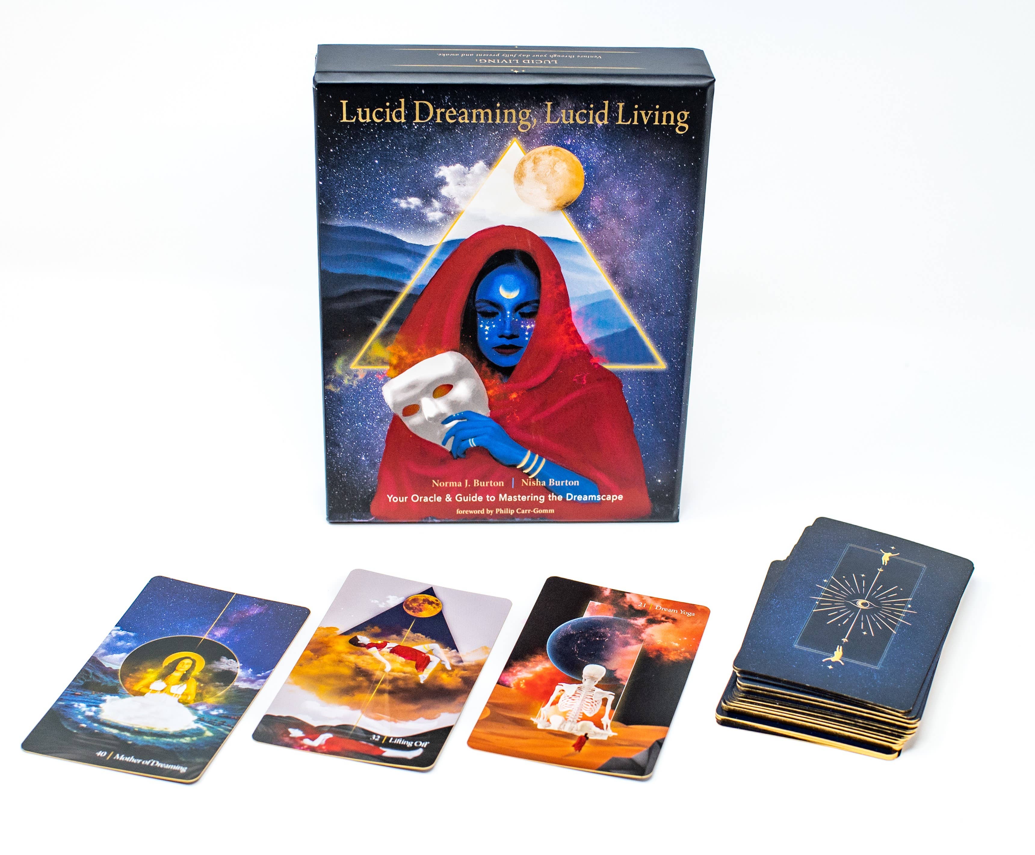Red Wheel/Weiser LLC - Wholesale Tarot Cards - Lucid Dreaming, Lucid Living Oracle: 44 Cards & 200 Pg. Book3