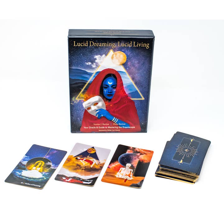 Red Wheel/Weiser LLC - Wholesale Tarot Cards - Lucid Dreaming, Lucid Living Oracle: 44 Cards & 200 Pg. Book3