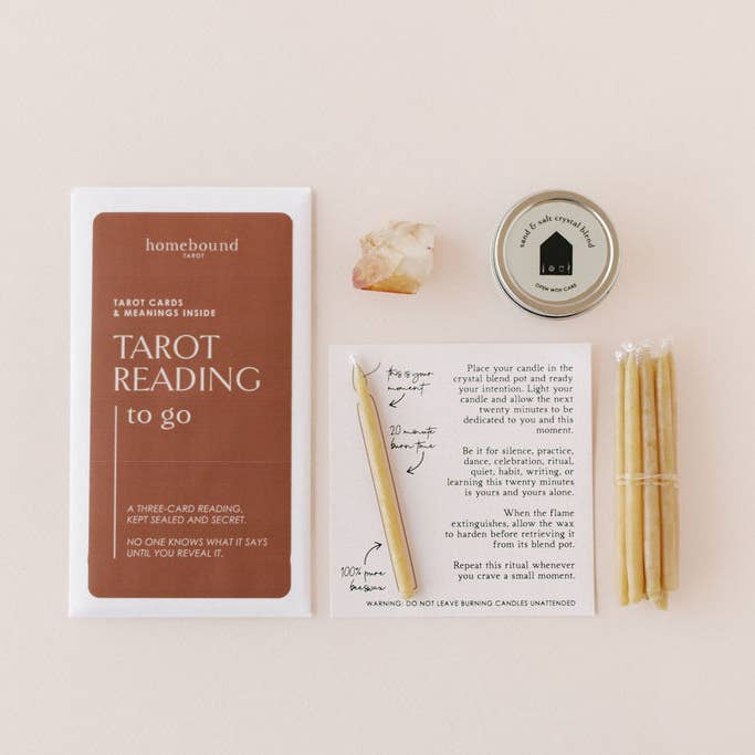 Homebound Tarot - Wholesale Meditation Supplies - Manifestation Kit - Creativity1