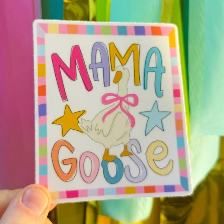 Mama Gans Aufkleber für den Großhandel von Doodles By Rebekah