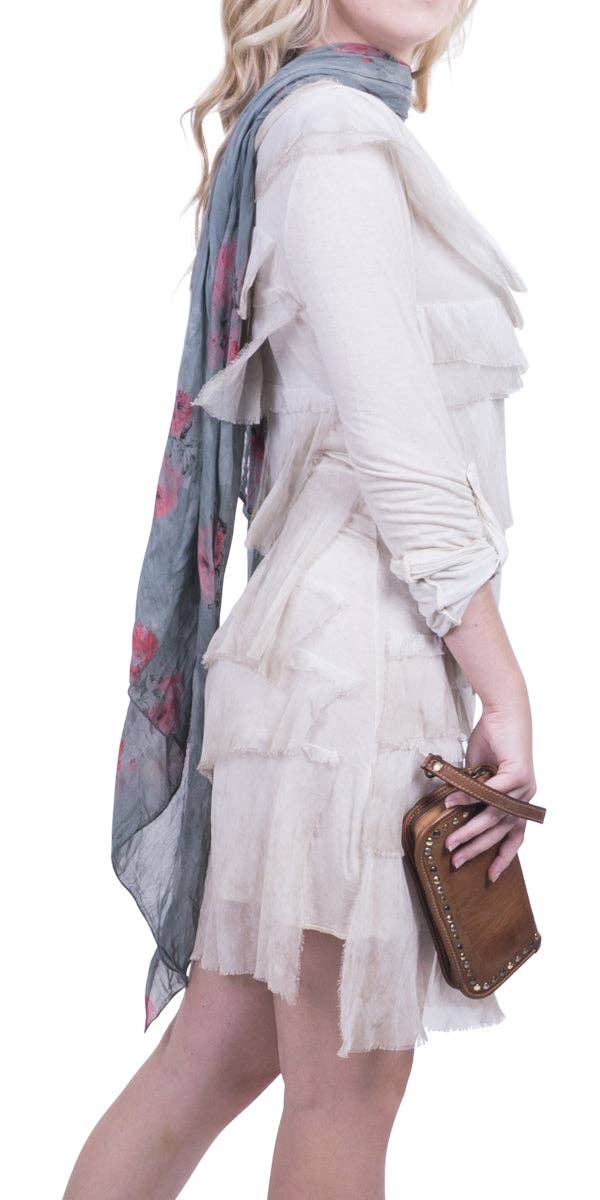 Gigi Moda - Wholesale Dress - Women's - Long Sleeve Ruffled Dress5