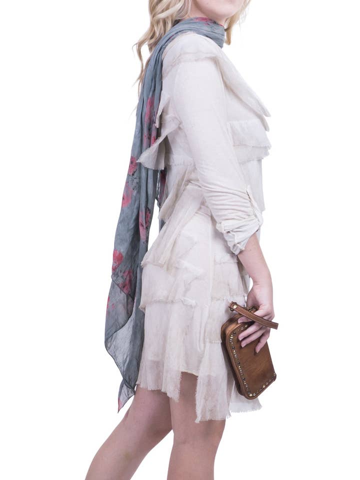 Gigi Moda - Wholesale Dress - Women's - Long Sleeve Ruffled Dress5