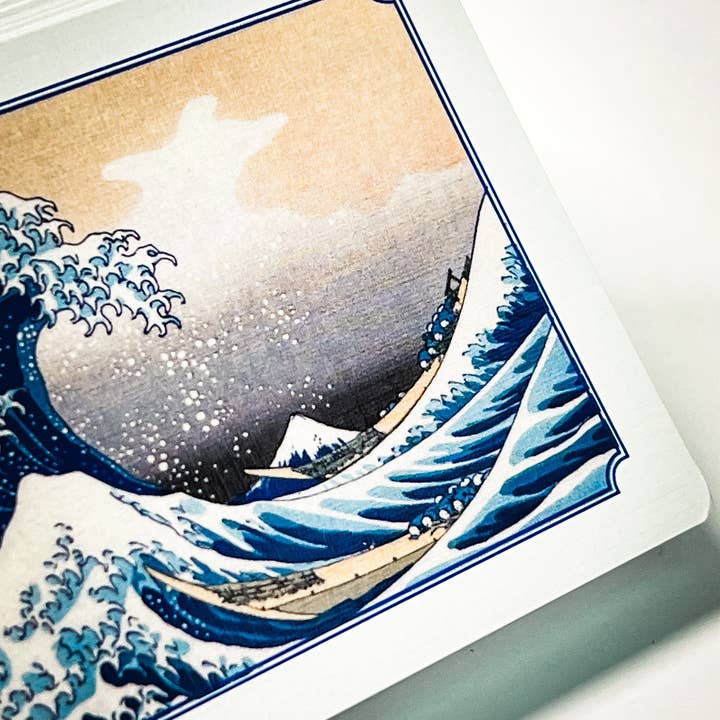 Superior Print on Demand - Wholesale Playing Cards - The Great WAVE Japanese Playing Cards, The Wave Card Deck