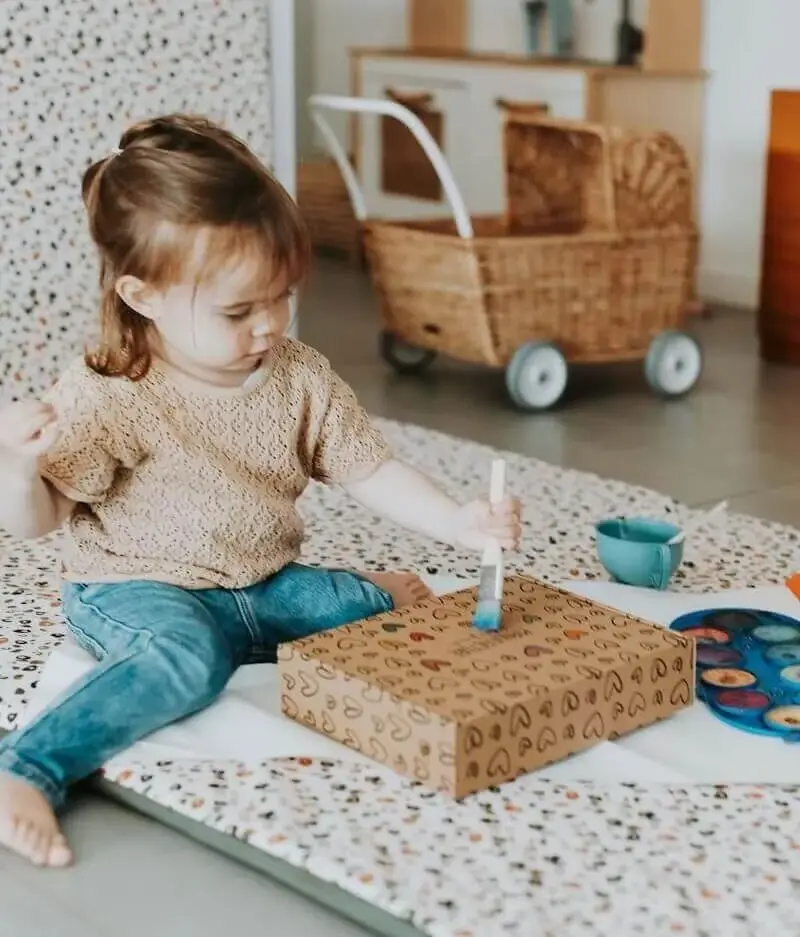 Manufacture des bébés français - Wholesale Activity Pad - Kids & Baby - Leopard waterproof motor skills mat5