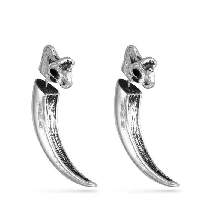 Lost Apostle - Wholesale Dangle Earrings - Talon Earrings - Silver