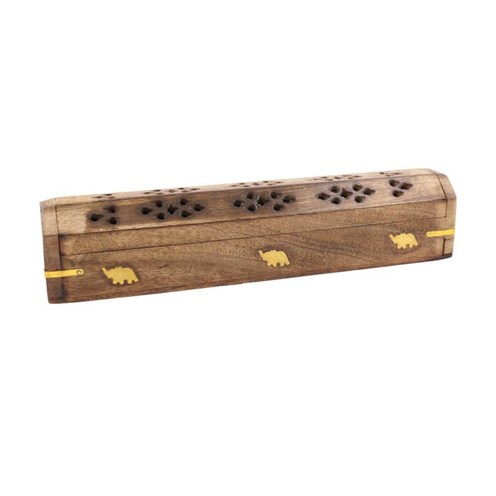 Designs by Deekay Inc. – wholesale Rökelsehållare – Handsnidad rökelsebrännare i trä - elefant