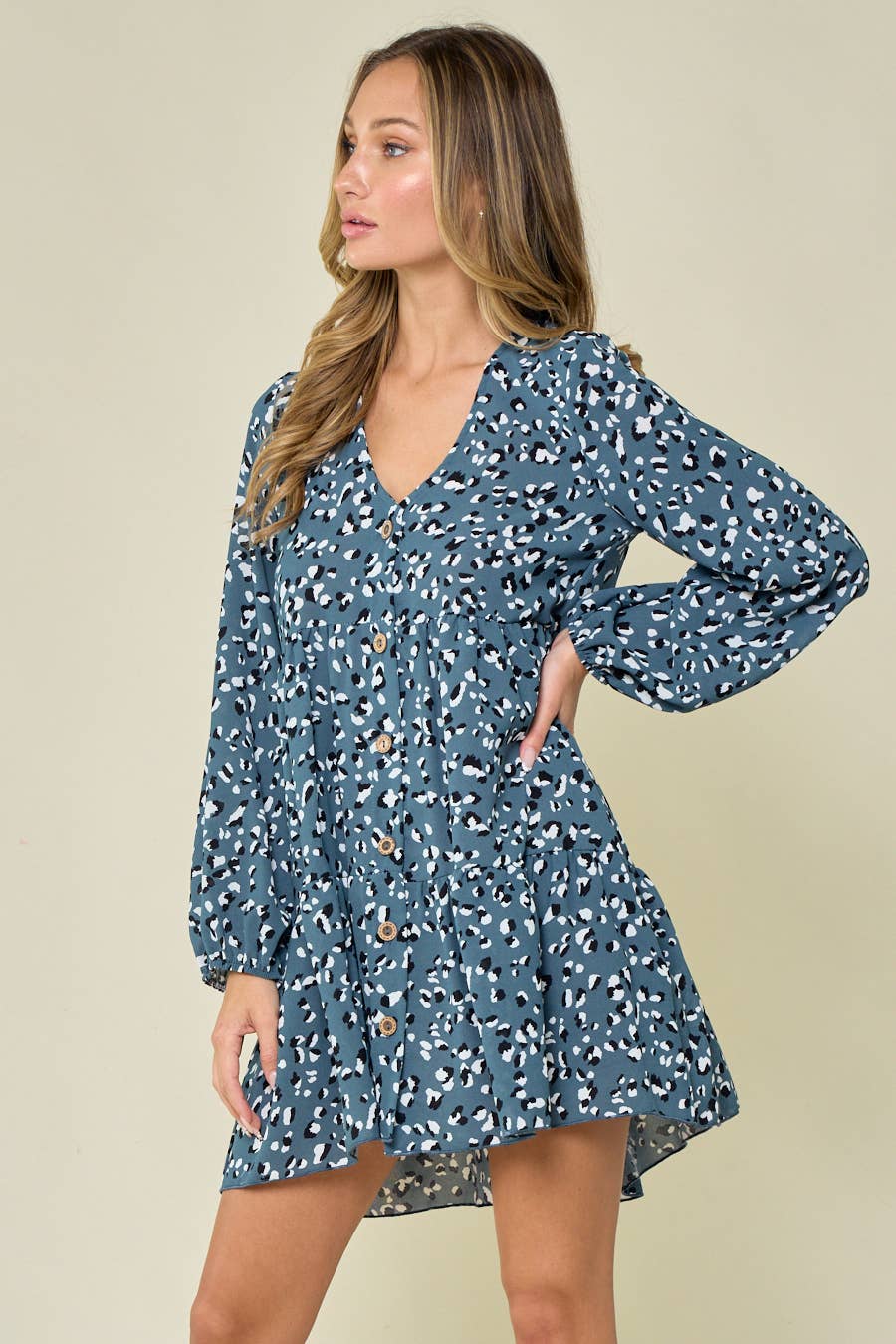 lovely melody - Vente Robe – femme - Robe à imprimé animalier LMD5447-Before Sunrise - A11