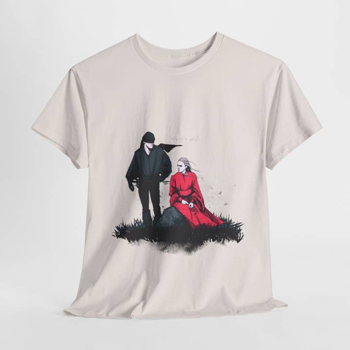 The Pirate & The Princess Unisex Heavy Cotton Tee for wholesale by LVB Art