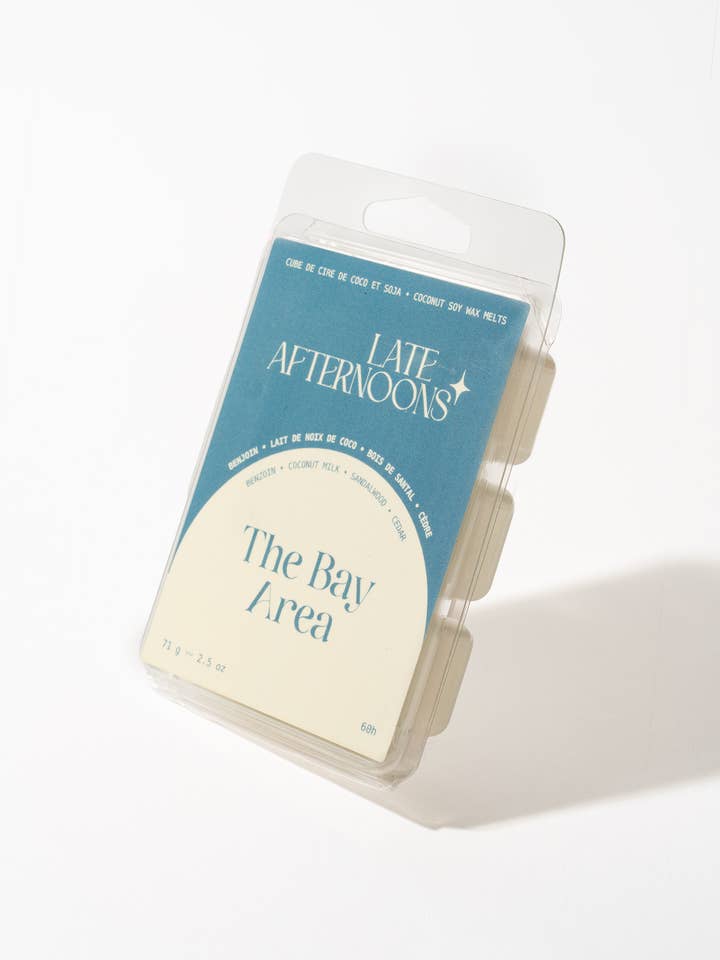 A cera da Bay Area derrete | Leite de coco, sândalo e cedro por atacado de Late Afternoons